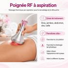 FREYARA 80k RF Ultrasonic Vacuum Cavitation System 6in1, for Fat Burning Body Slimming Sculpting, with EMS Pads