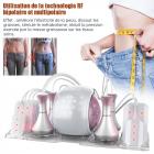 6en1 80k RF Ultrasonique Machine de Lipolaser Cavitation sous Vide, pour Brûler les Graisses, Sculpter Amincissant, avec Lipolaser Pads
