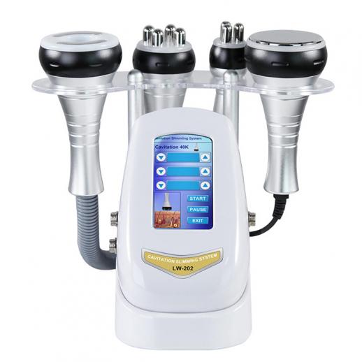 4in1 40K RF Vacuum Cavitation Machine, for Body Slimming Sculpting with Face, Arm, Waist, Belly, Leg