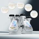 4in1 40K Abnehmen Maschine Vakuum Radiofrequenz Ultraschall Kavitationsgerät, Fettverbrennung, Anti Cellulite Schönheitsmaschine zur Körperformung mit Gesicht, Arm, Taille, Bauch, Bein