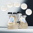 4in1 40K Abnehmen Maschine Vakuum Radiofrequenz Ultraschall Kavitationsgerät(Golden), Fettverbrennung, Anti Cellulite Schönheitsmaschine zur Körperformung mit Gesicht, Arm, Taille, Bauch, Bein