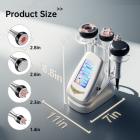 FREYARA 4in1 40K Radio-frequency Vacuum Ultrasonic Cavitation Machine, Body Slimming Sculpting Device for Face, Arm, Waist, Belly, Leg