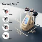 4in1 40K Radio-frequency Vacuum Ultrasonic Cavitation Machine (rose gold), Body Slimming Sculpting Device for Face, Arm, Waist, Belly, Leg