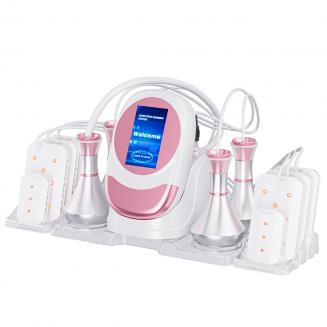 80K RF Ultrasonic Vacuum Cavitation System 6in1, for Fat Burning Body Slimming Sculpting, with Lipolaser Pads 80K RF Ultrasonic Vacuum Cavitation System 6in1, for Fat Burning Body Slimming Sculpting, with Lipolaser Pads