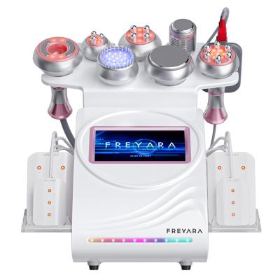 Máquina de cavitación ultrasónica 80k 9 en 1 profesional con almohadillas de lipoláser para adelgazamiento corporal, masajeador de vacío para salón de spa.