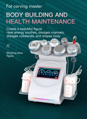 9in1 80K Cavitatie Apparaat met lipolaserpads, radiofrequentie ultrasone cavitatie machine, voor lichaamsvermagering, vacuümstimulatorapparaat voor SPA Salon
