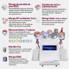 Máquina de cavitación ultrasónica 80k 9 en 1 profesional con almohadillas de lipoláser para adelgazamiento corporal, masajeador de vacío para salón de spa.