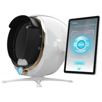 Machine intelligente d'analyse de la peau du visage, écran LCD 21,5", 38 millions de pixels, 8 modes d'analyse spectrale, pour une utilisation en salon de beauté