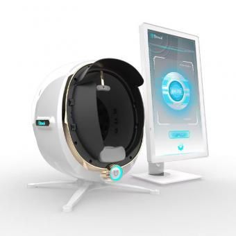 Intelligent Face Skin Analysis Scanner Machine, 21.5" LCD Display, 38 Million Pixels, 8 Spectral Analysis Modes, for Beauty Salon Use Intelligent Face Skin Analysis Scanner Machine, 21.5" LCD Display, 38 Million Pixels, 8 Spectral Analysis Modes, for Beauty Salon Use