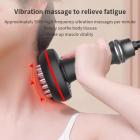 Electric Cupping Guasha Device Lymphatic Massager, with Meridian Brush, 9 Levels Vibration