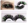 8D False Eyelashes, Mink-like Fluffy, Color Mixed, mink15