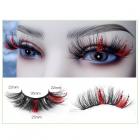 8D False Eyelashes، Glitter Color، مينك 19