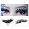 8D False Eyelashes، Glitter Color، مينك 21