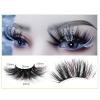 8D False Eyelashes, Glitter Color, mink23