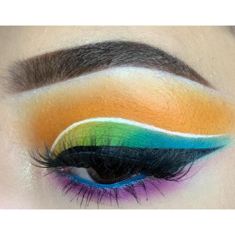 Kit Profissional de 17pcs Pincéis de Sombra  Clássico Branco