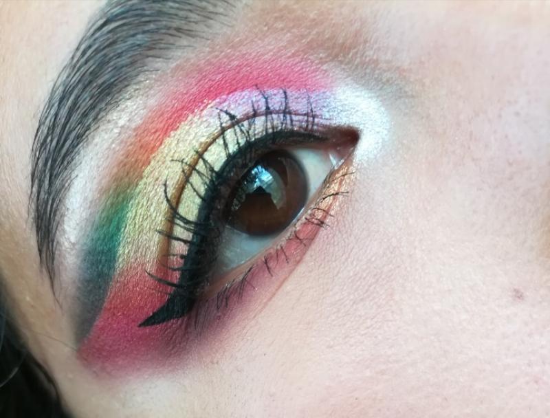 Kit Profissional de 17pcs Pincéis de Sombra  Clássico Branco