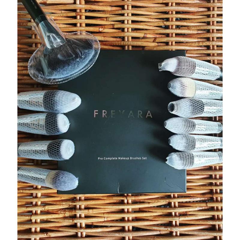 FREYARA Pincéis Maquiagem Profissional Kit 30pcs, Clássico Preto