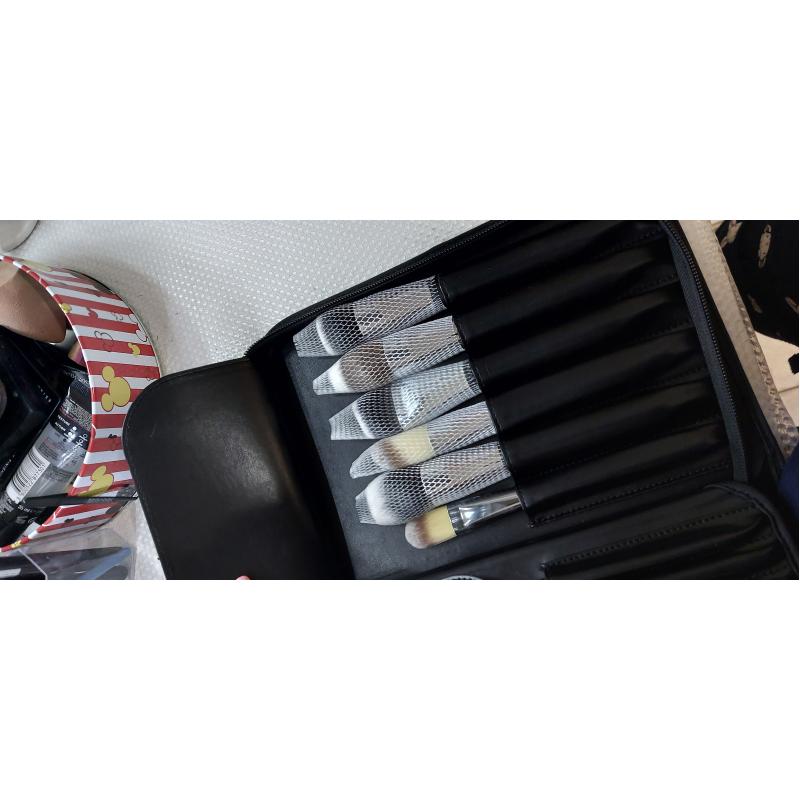 FREYARA Pincéis Maquiagem Profissional Kit 30pcs, Clássico Preto