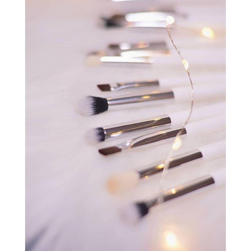 Kuas Makeup Profesional Set 30pcs Putih Klasik