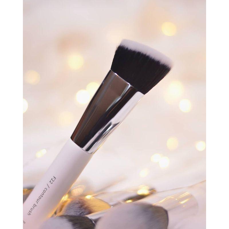 Kuas Makeup Profesional Set 30pcs Putih Klasik