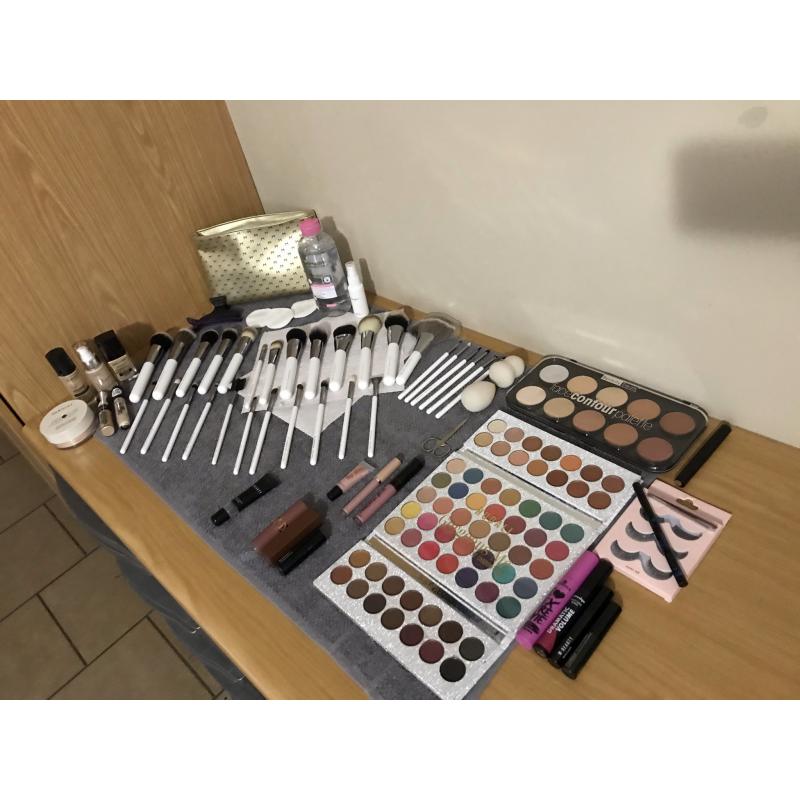 FREYARA Pincéis Maquiagem Profissional Kit 30pcs, Clássico Branco