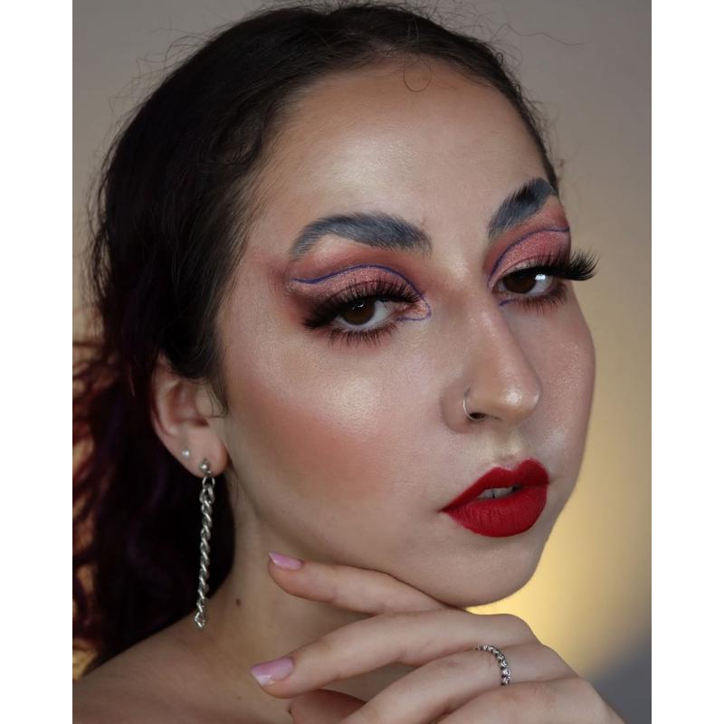 Waterproof, Longa Duração, Lipgloss Matte, Mexican Red