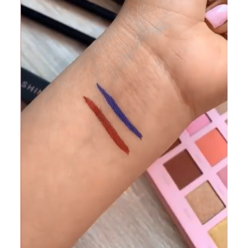 Waterproof, Longa Duração, Delineador Líquido, Violeta