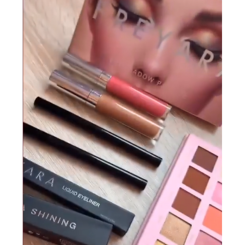 Waterproof, Longa Duração, Delineador Líquido, Violeta