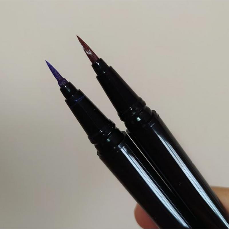 Waterproof, Longa Duração, Delineador Líquido, Violeta