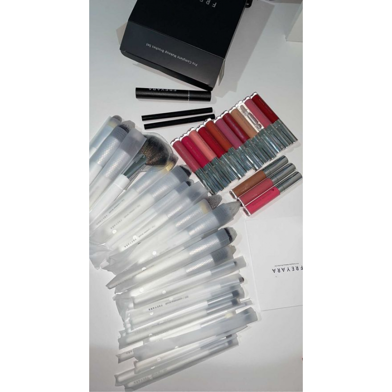 Lipgloss 14 em 1 Pacote de Cores, Matte, Shining, Glossy
