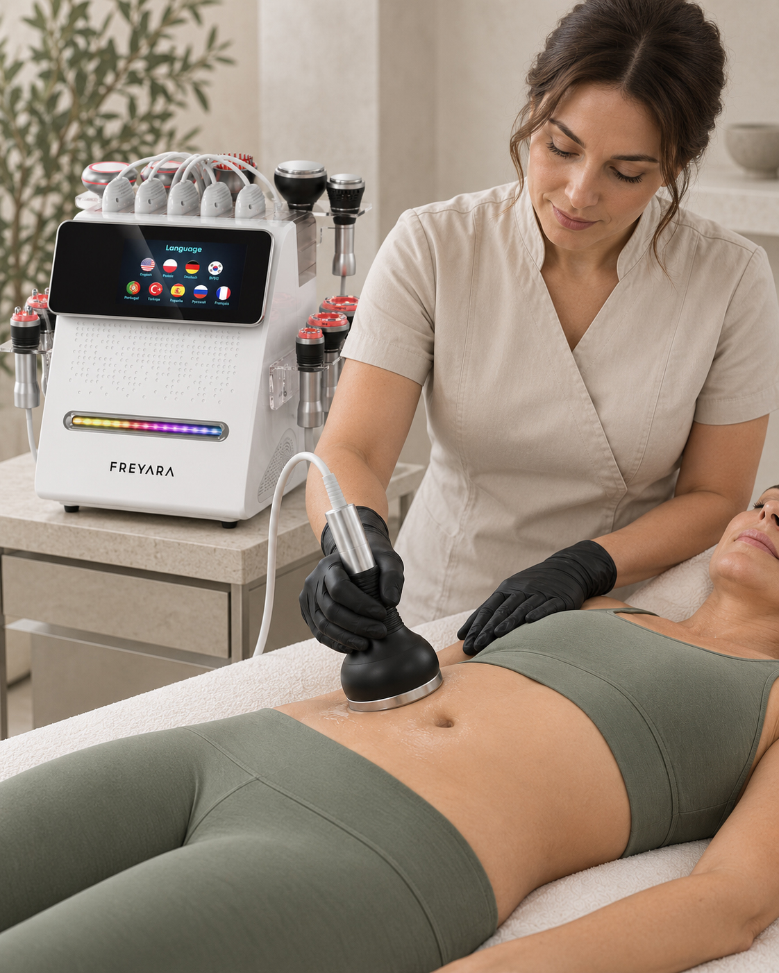 80K cavitation core technology treatment scene