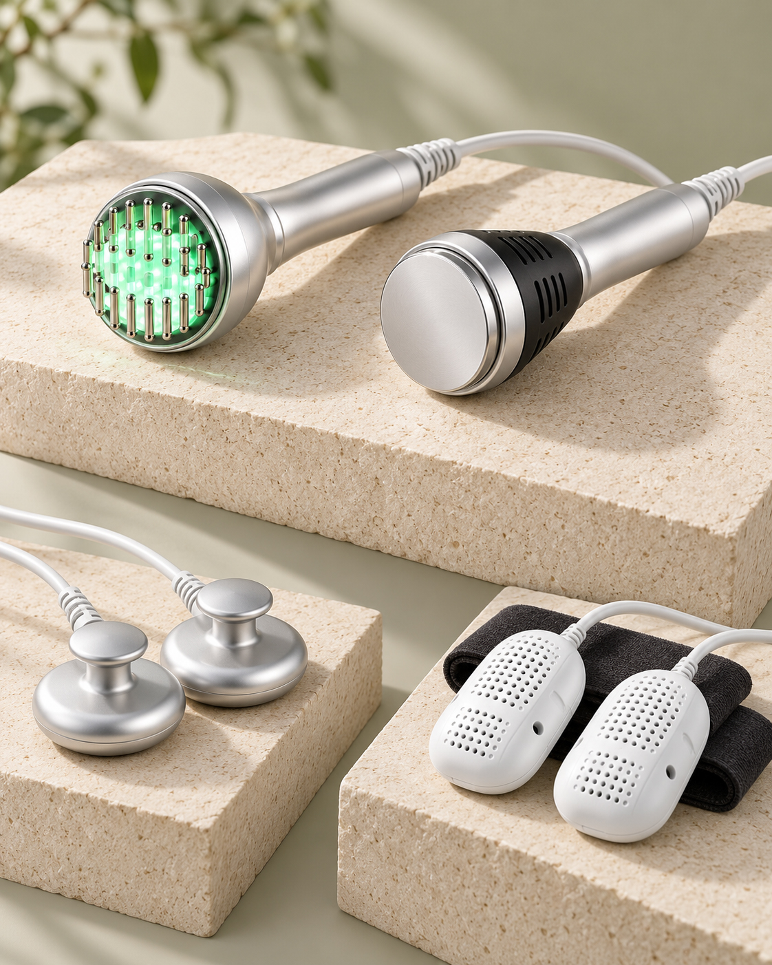 EMS light therapy and cold hammer function set