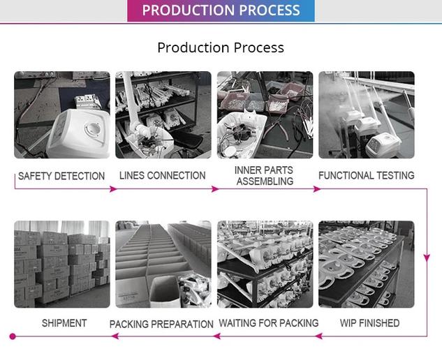 woman using feminine care beauty instrument at home