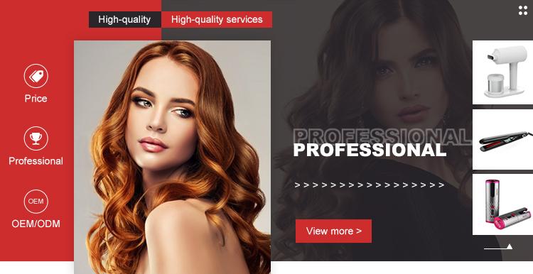 cordless hair straightener mini