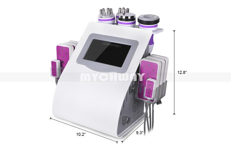 6in1 Cavitation Machine assembly line with quality checkpoints
