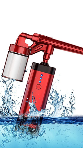 Facial Oxygen Airbrush manufacturing steps with quality checkpoints