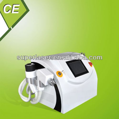 Professional using Radio-frequency Vacuum Ultrasonic Cavitation Machine in clinic setting