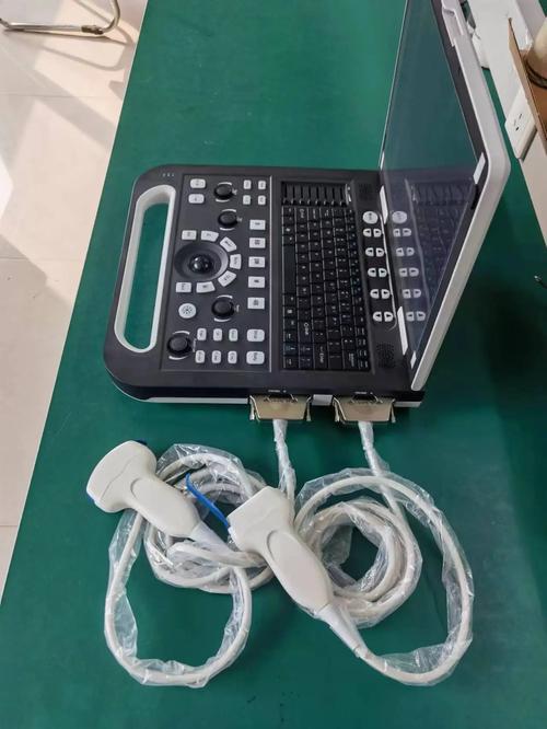 Professional using microfocused ultrasound machine for facial treatment