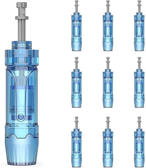 Professional using Dr Pen microneedling device in clinic