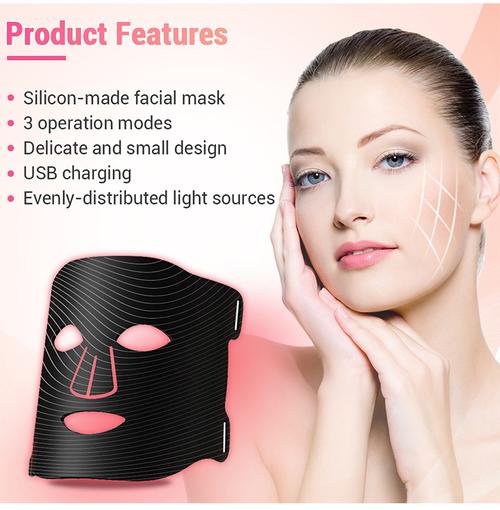 Light Therapy Skincare Silicone Mask