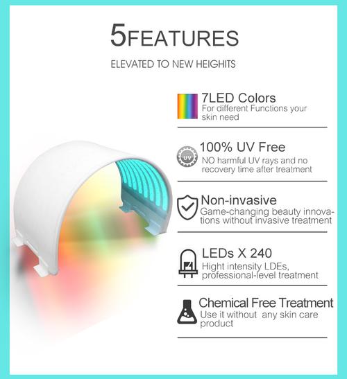 Light Therapy Skincare Silicone Mask