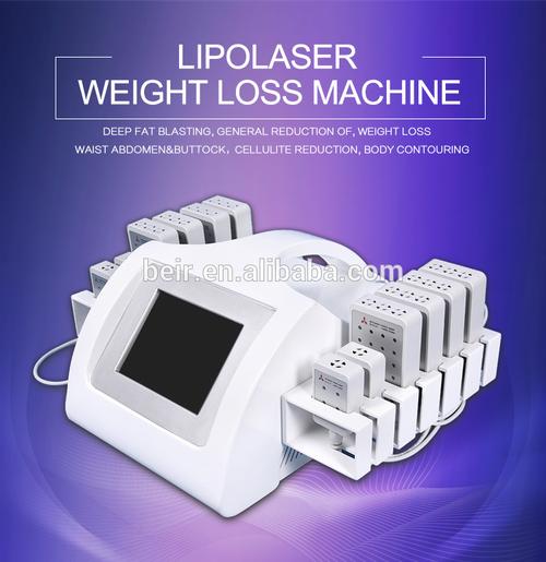 Professional fat reduction treatment with 6 Lipolaser Pads