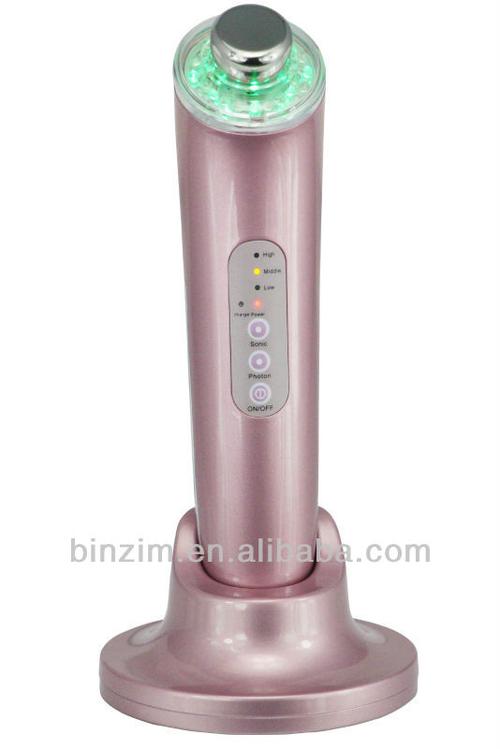 Professional facial steamer in spa setting