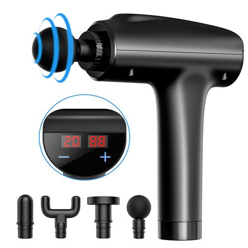 Percussion massager assembly line with quality control stations