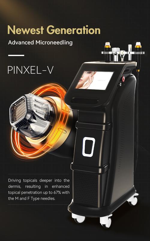 Microneedling machine assembly line with quality control stations