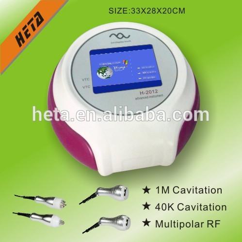 Professional home use cavitation machine with dual handpieces