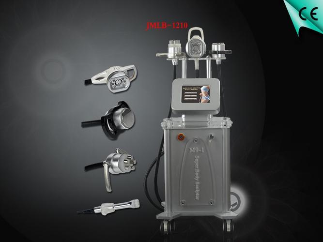 Professional cavitation machine with multiple handpieces