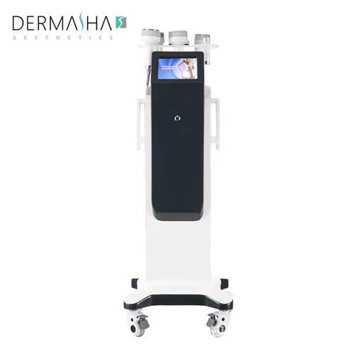 Professional cavitation machine in spa setting