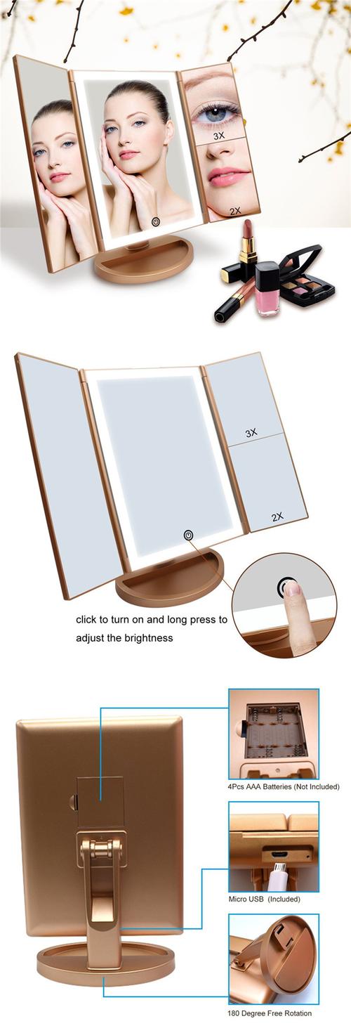 lighted vanity mirror
