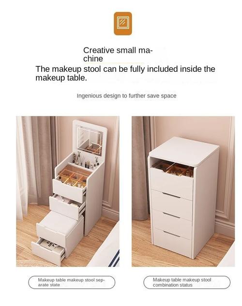 Modern bedroom with large dressing table mirror